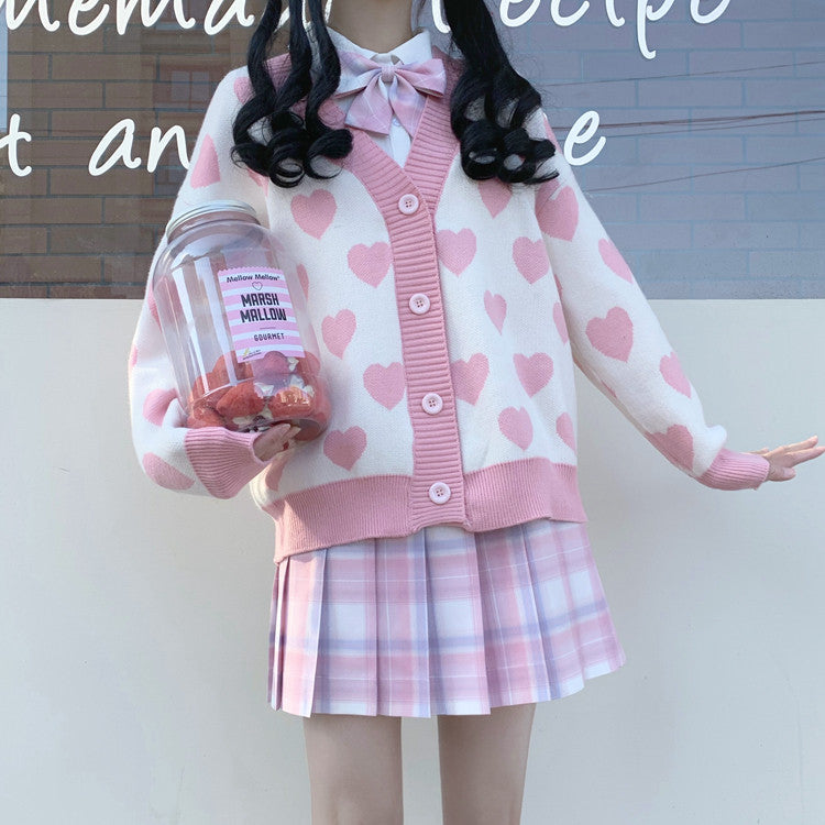 Sweet and cute knitted coat HA0577