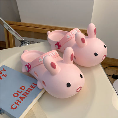 Cute Cartoon Rabbit Hole Shoes HA1339