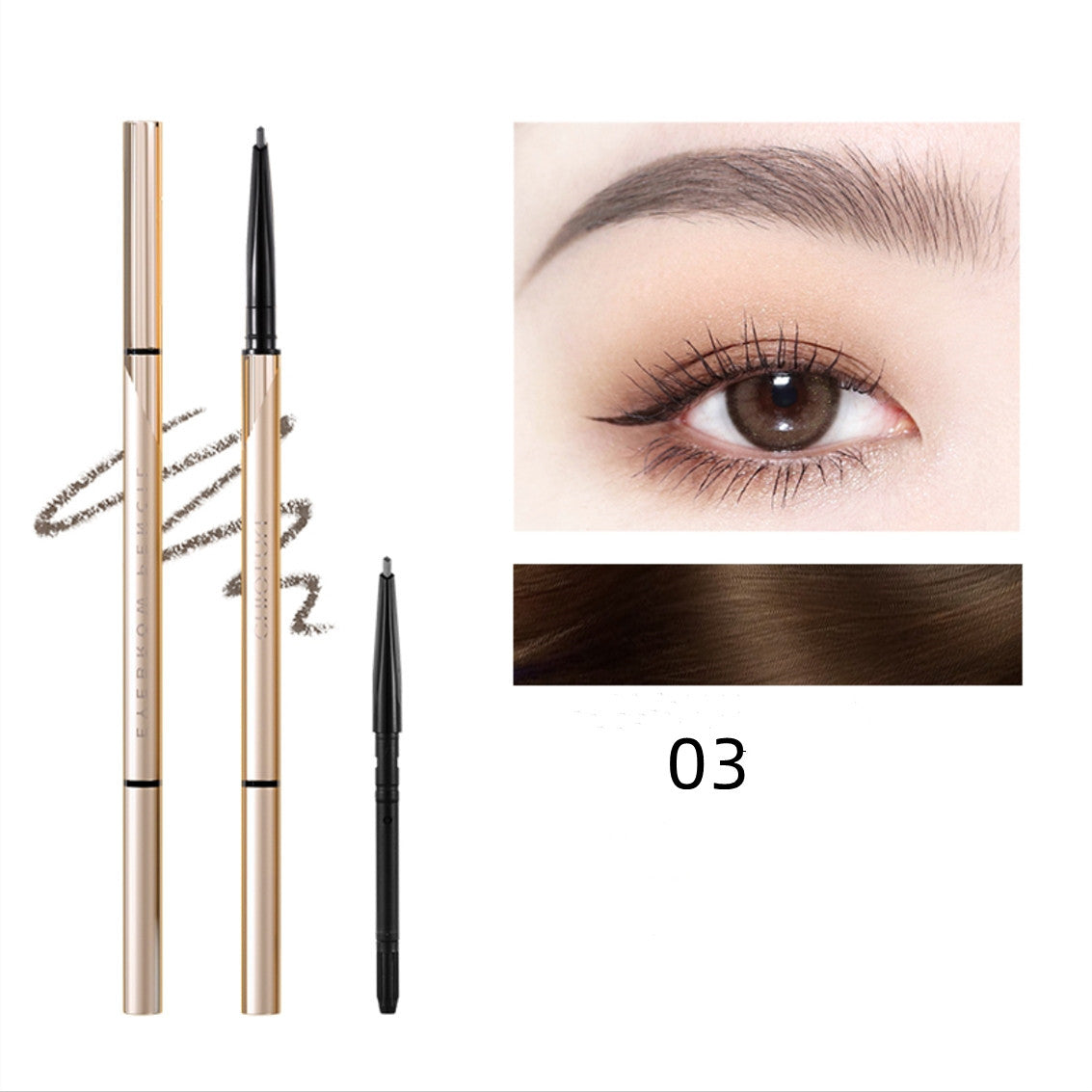 Long lasting non-fading eyebrow pencil HA0108