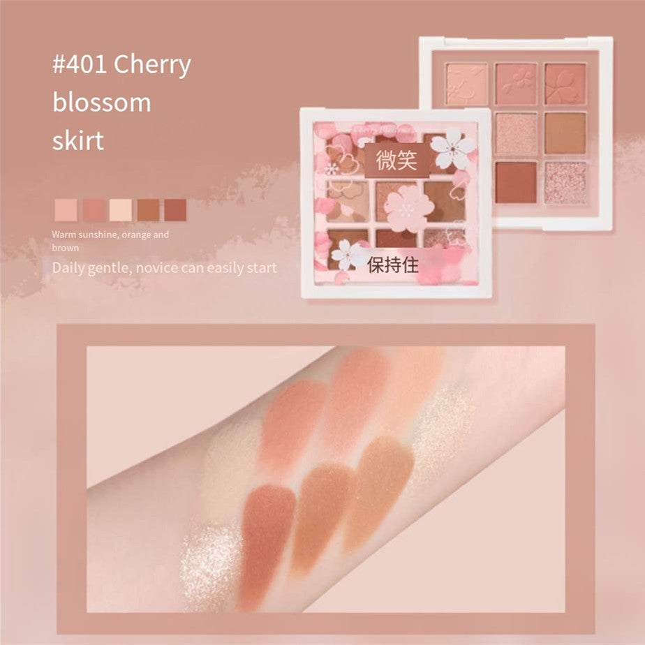 Falling Cherry Blossom Eyeshadow Palette HA0446
