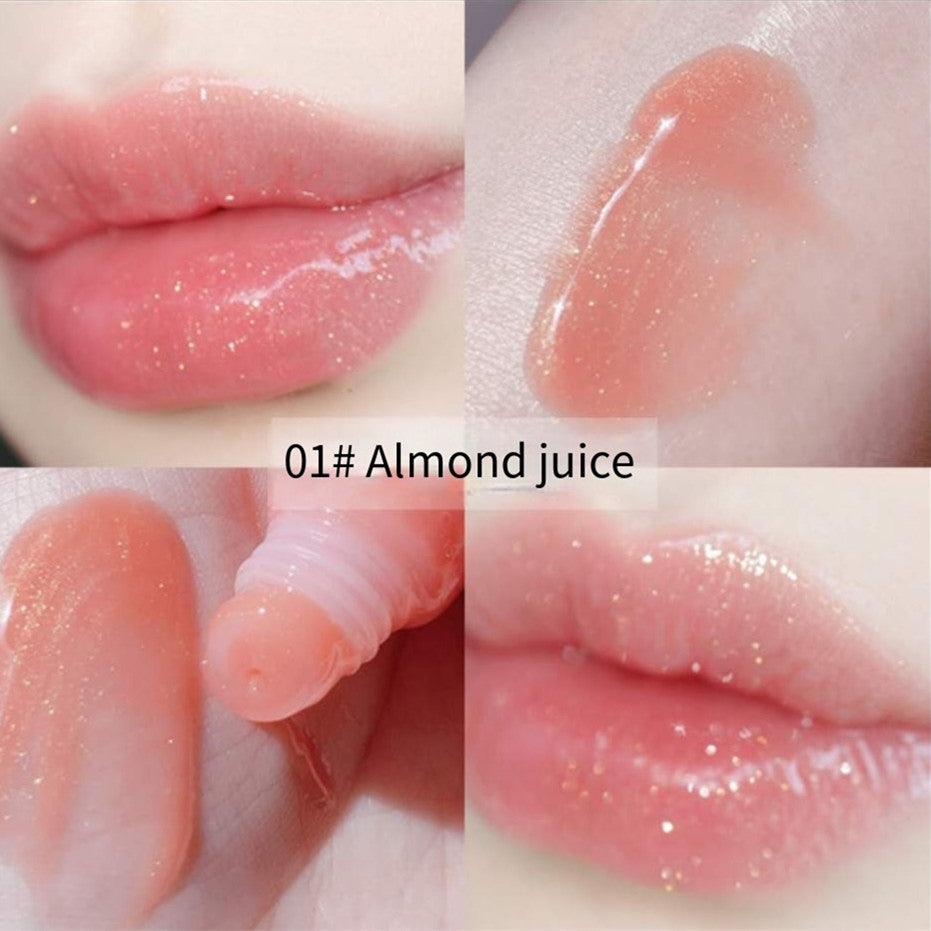 Plump and watery lip gloss HA0450