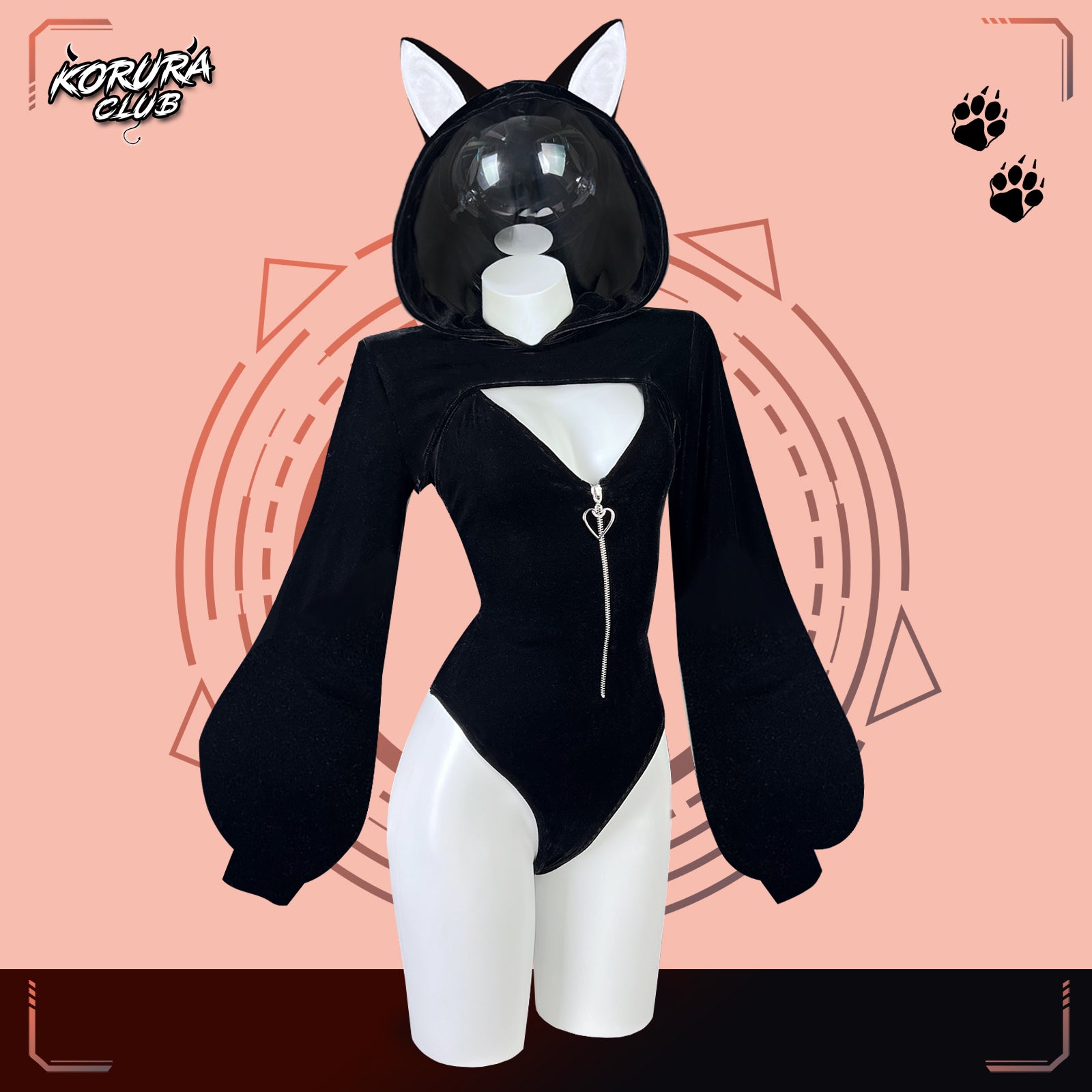 KORURACKUB-CUTE FOX BODYSUIT SR22