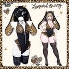 Pre-sale Cosplay Leopard Print Bunny Lingerie KO141
