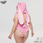 Pre-sale Cosplay Leopard Print Bunny Lingerie KO141