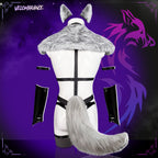 Feral Wolf Cosplay Outfit（9-Piece Set) AS41