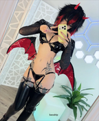 Cosplay Demonette Desire Lingerie KO76
