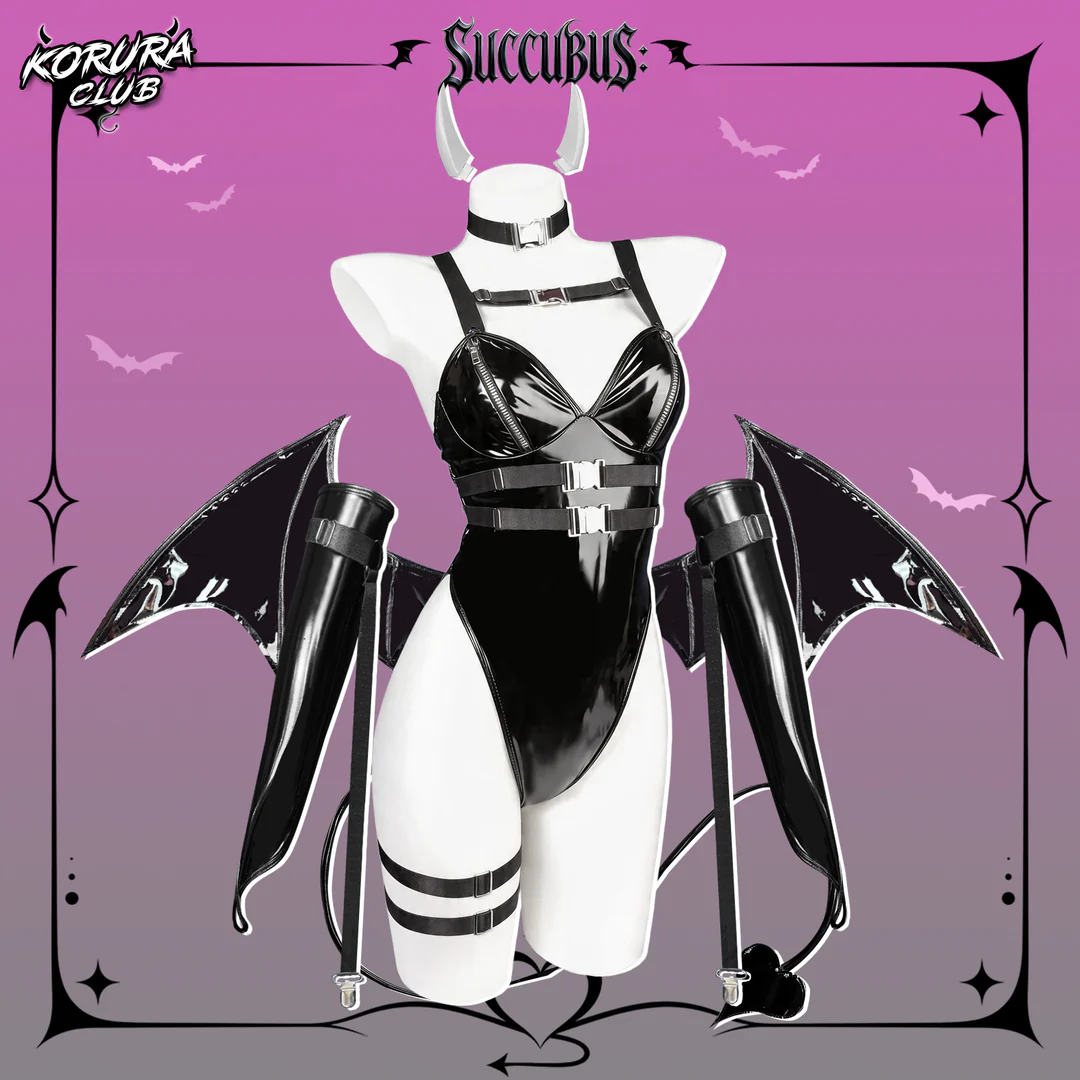 Cosplay Techwear Succubus Lingerie KO145
