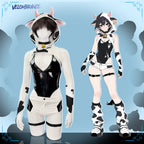 Cow Bodysuit (8-Piece Set） AS42