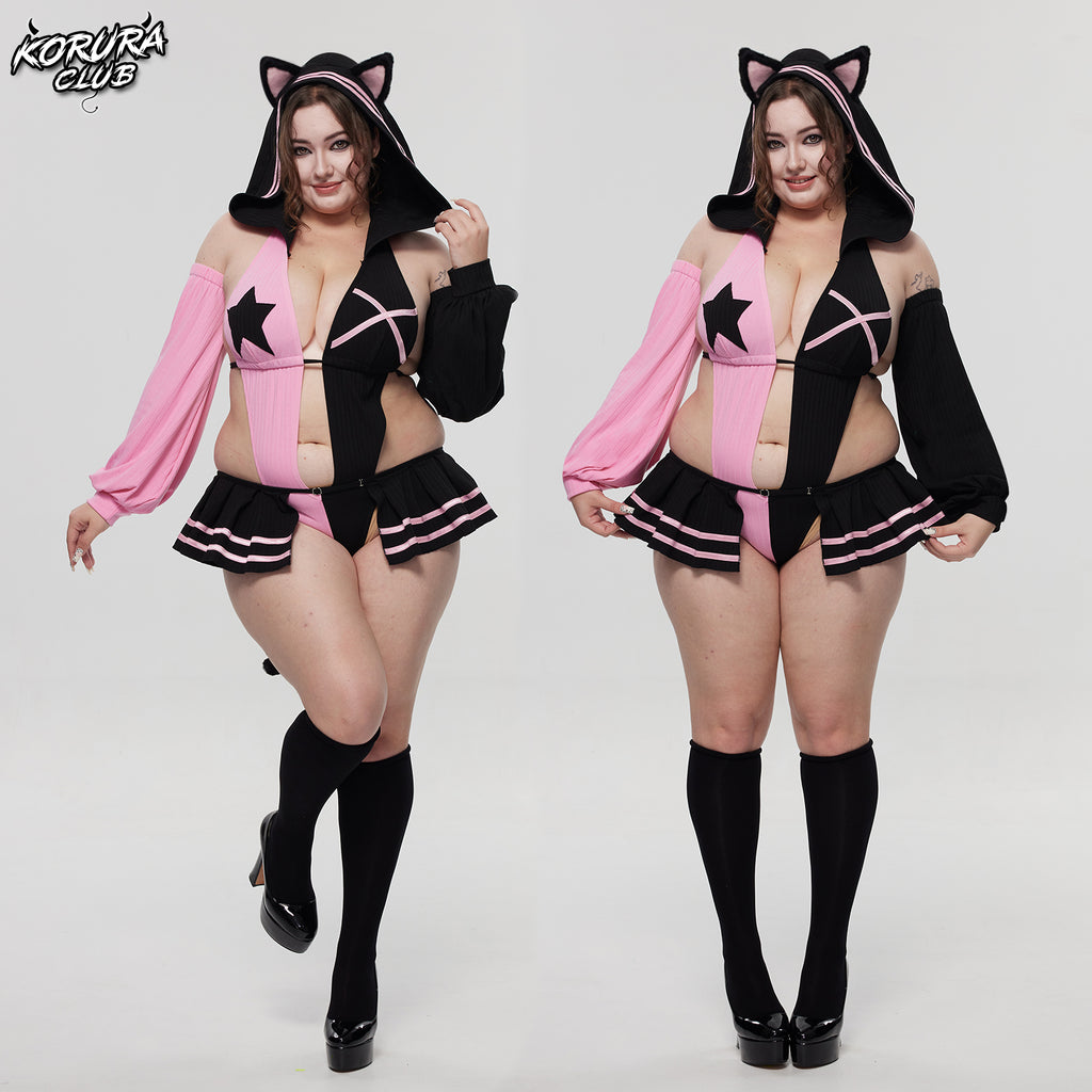 Pre-sale Star Cat Cosplay Bodysuit KO150