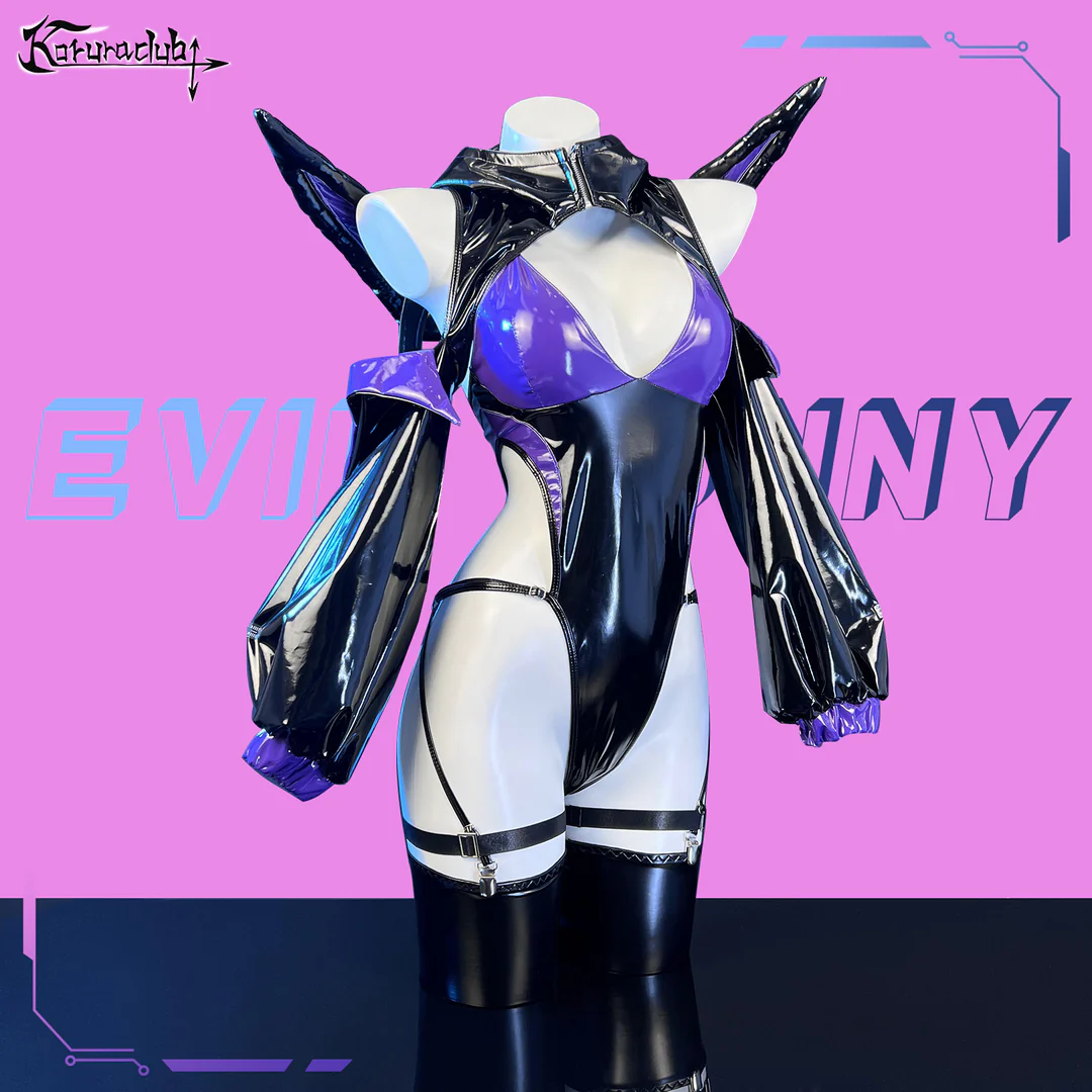 Cosplay Evil Bunny Lingerie KO50（5-Piece Set）