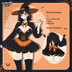 Pre-order Halloween Pumpkin Witch Costume KO160