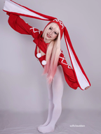 Cosplay Christmas Floppy Bunny Jumpsuit KO118