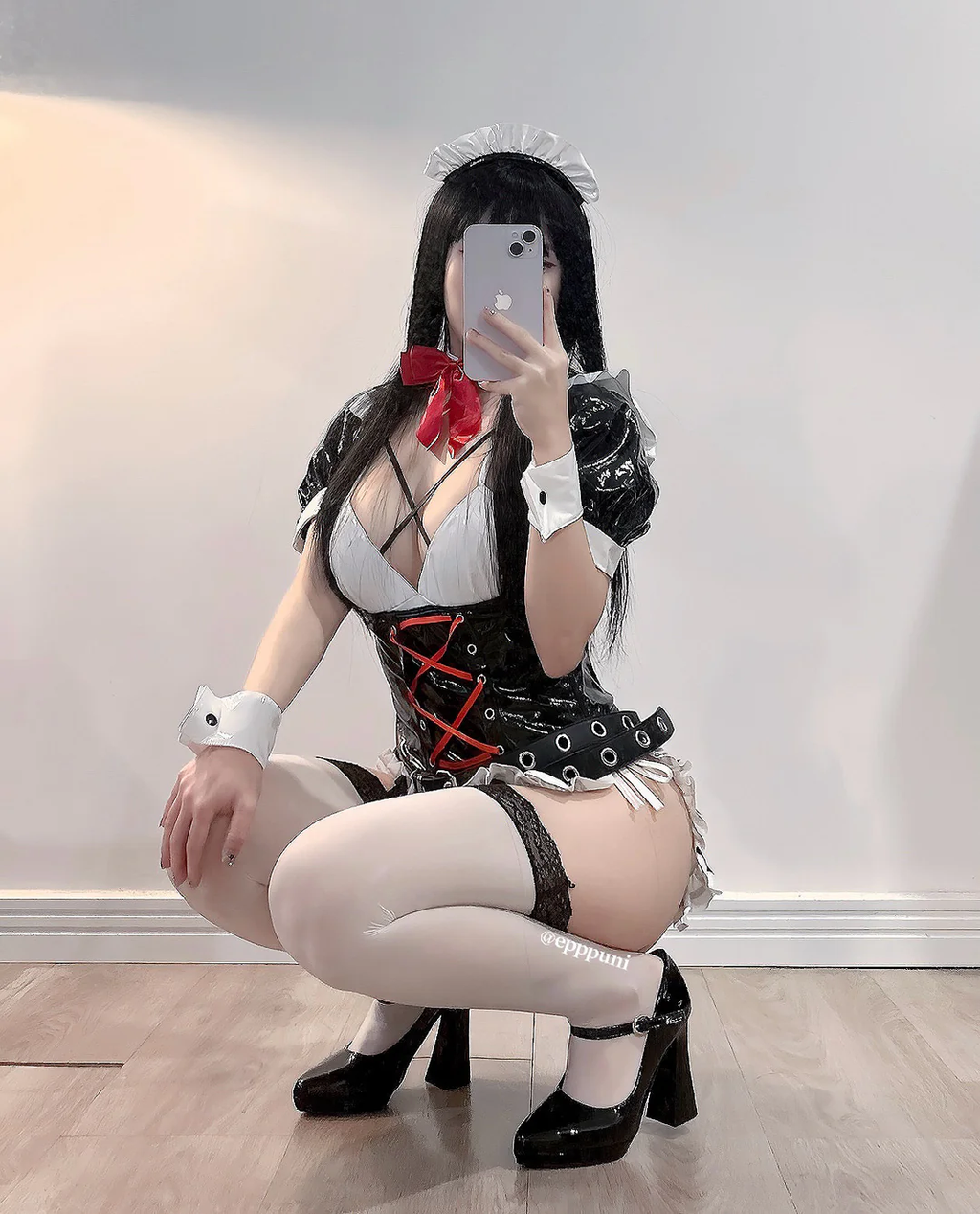 Cute maid outfit（7--Piece Set）KO63