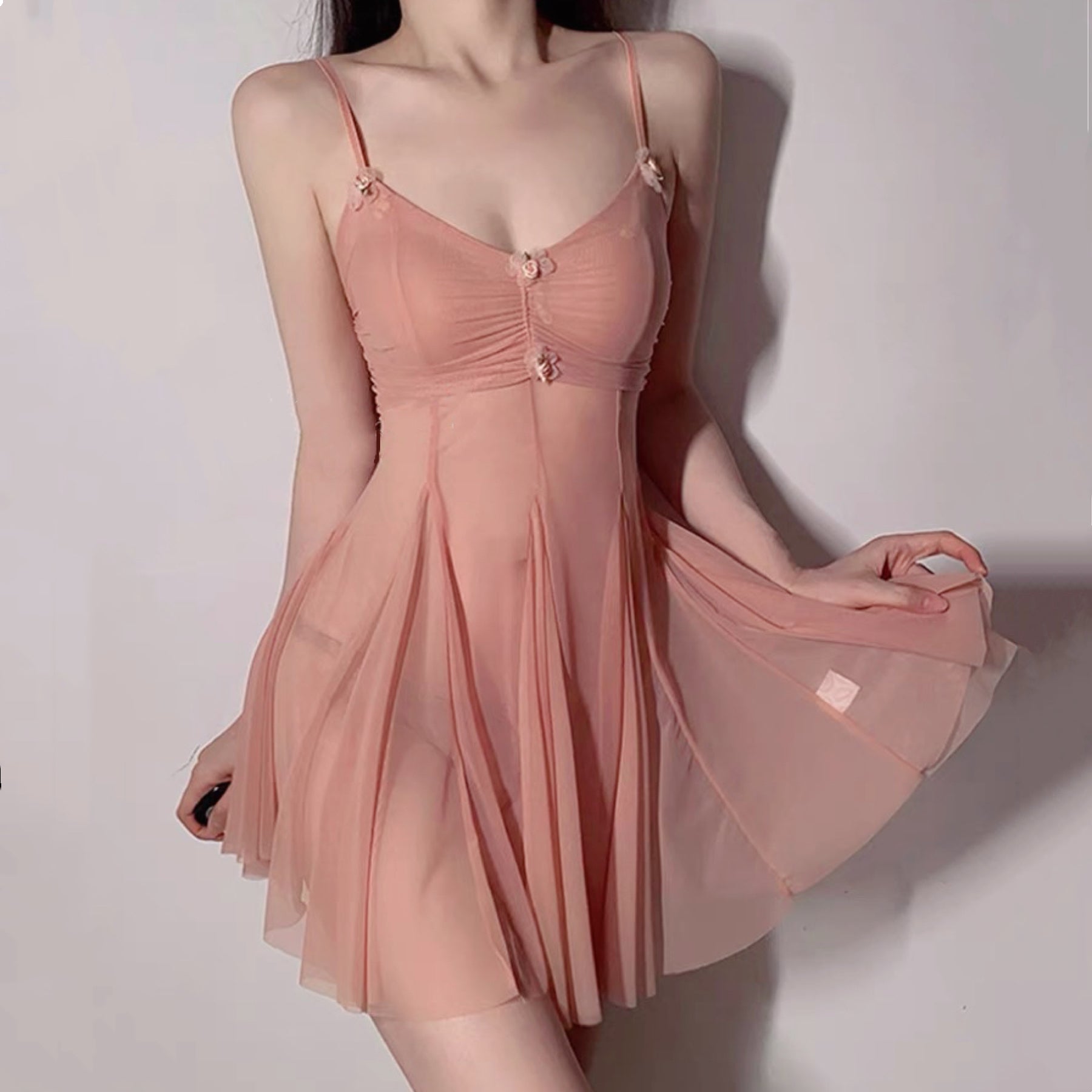 Teasing push up stunner nightdress   HA2207