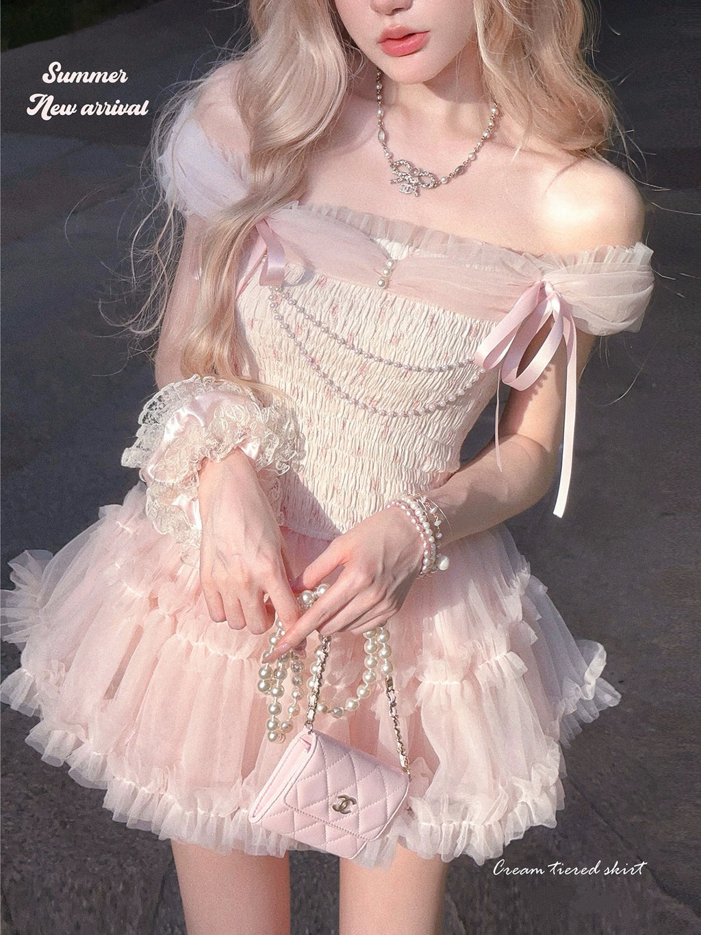 Gentle cake dress HA29749