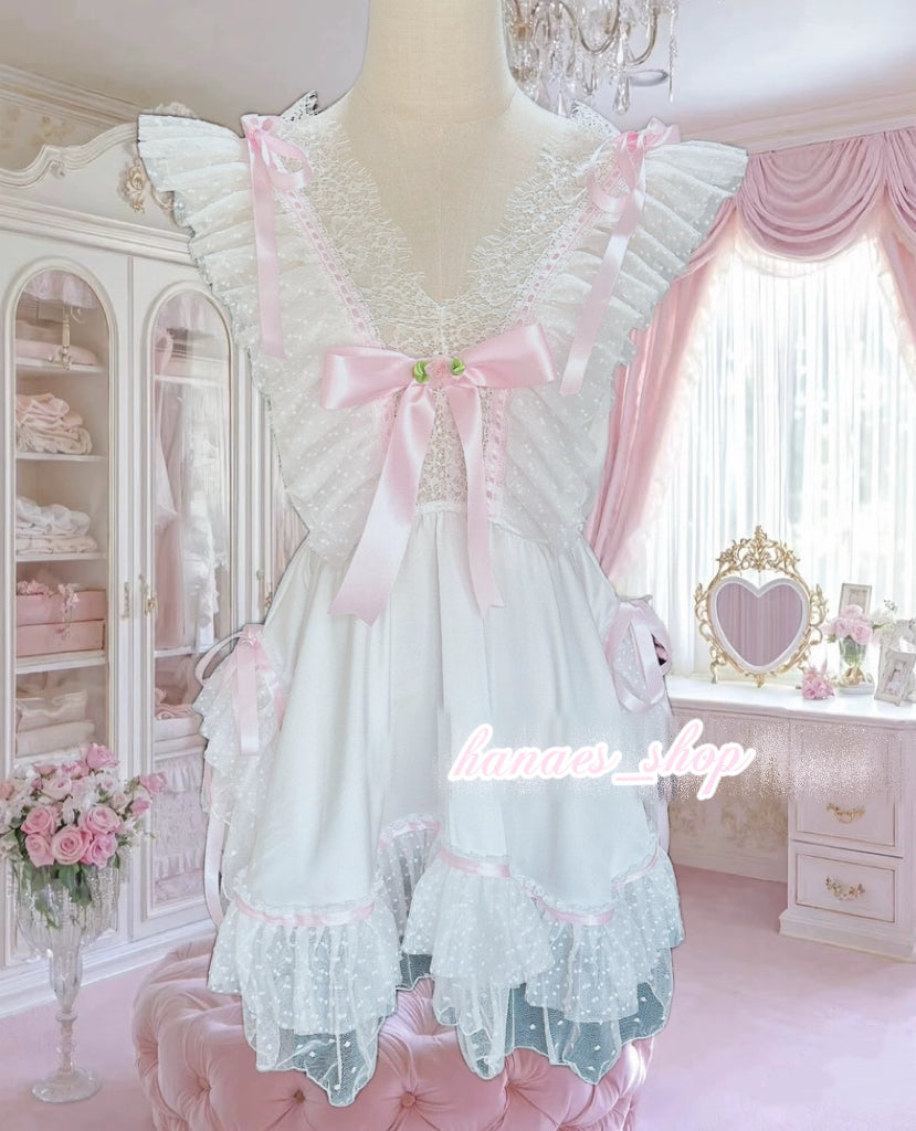 Lace bow dress HA29750