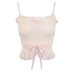Ballerina twist-knit suspenders   HA1875