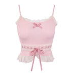 Ballerina twist-knit suspenders   HA1875