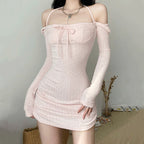 Chic pink dress HA2414