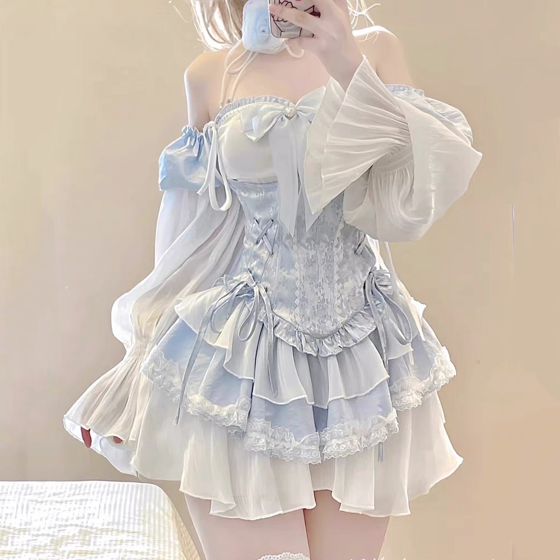 Blue princess dress HA2259