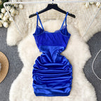 Mesh lace hollow dress HA2447