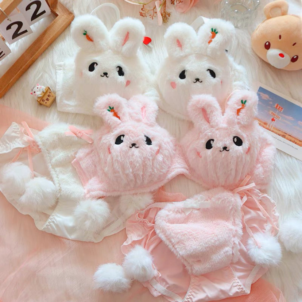 Plush bunny underwear set HA2268