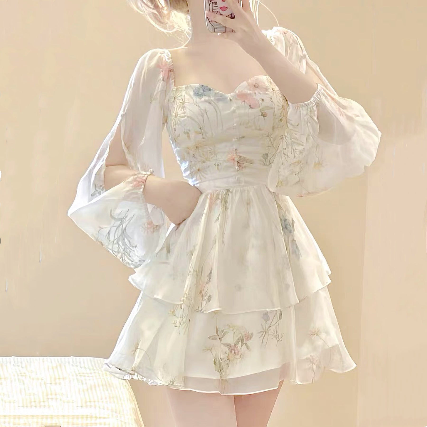 Chic floral dress HA2277