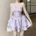Slim Fit Jacquard Ruffle Dress  HA2118