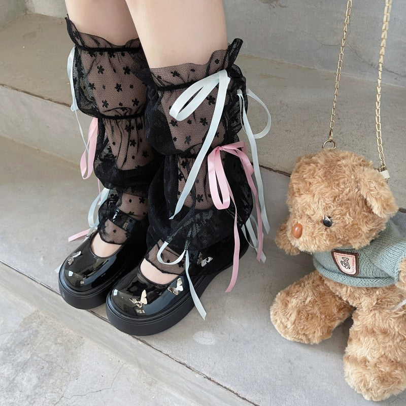 Pink Bandage Socks   HA1964