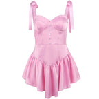 Barbie V-neck bandeau dress   HA2068
