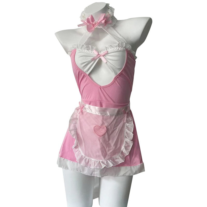 Double Ponytail Emotional Fun Lingerie Dress   HA2079