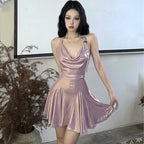 Mermaid Gloss Slim Dress   HA1961