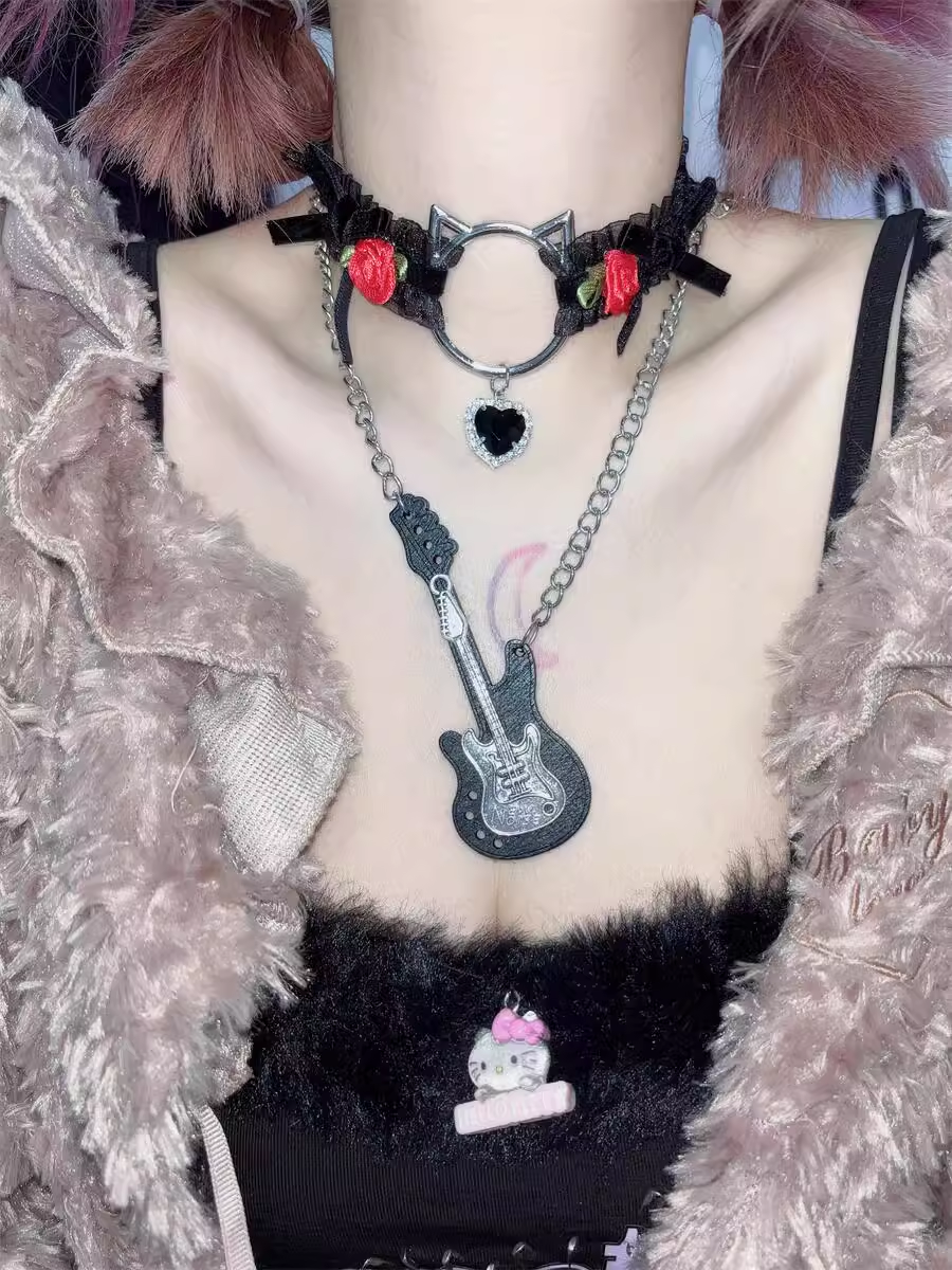 Cat bow collar HA2314
