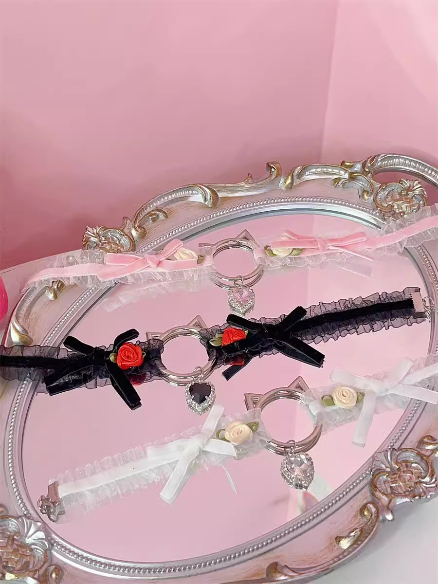 Cat bow collar HA2314
