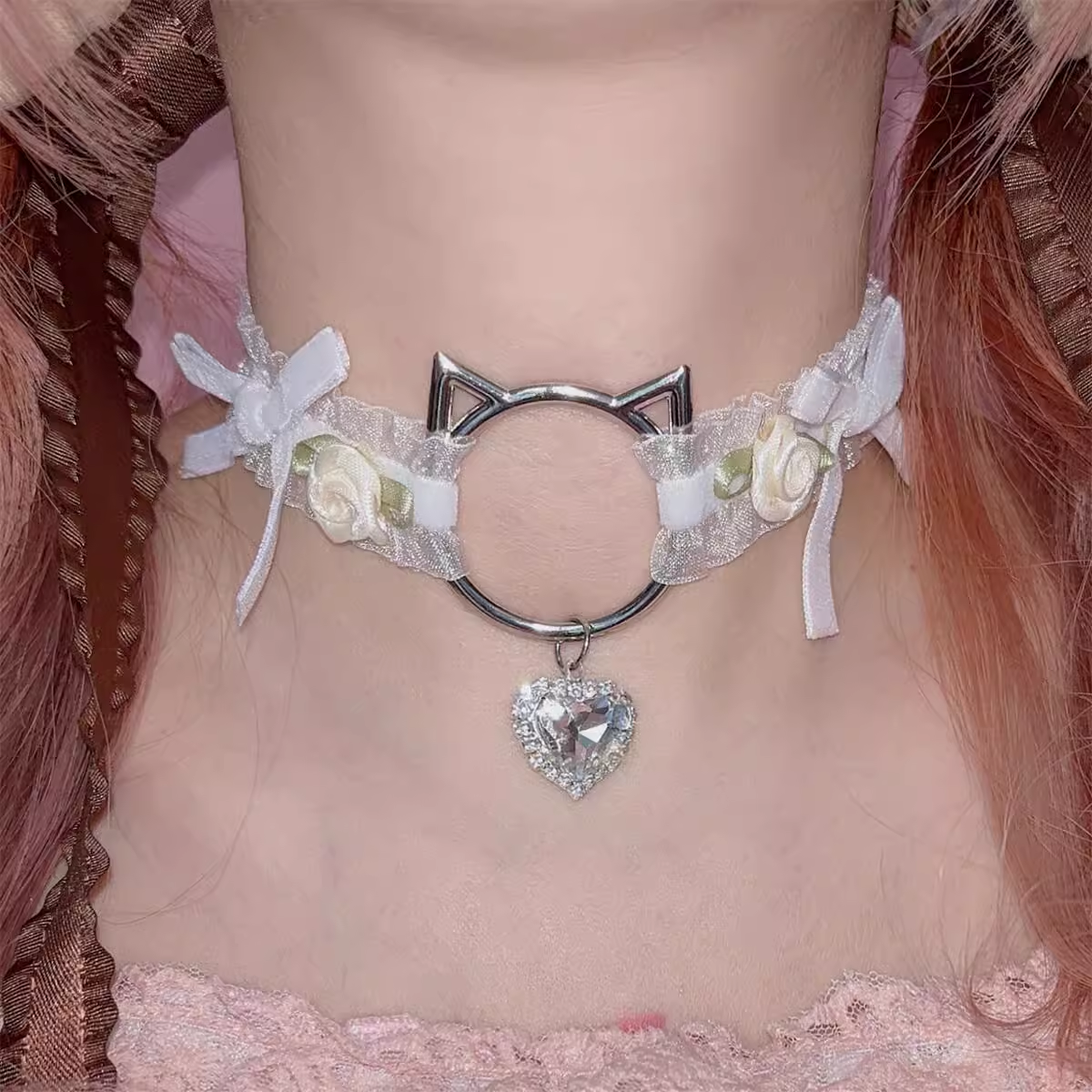Cat bow collar HA2314