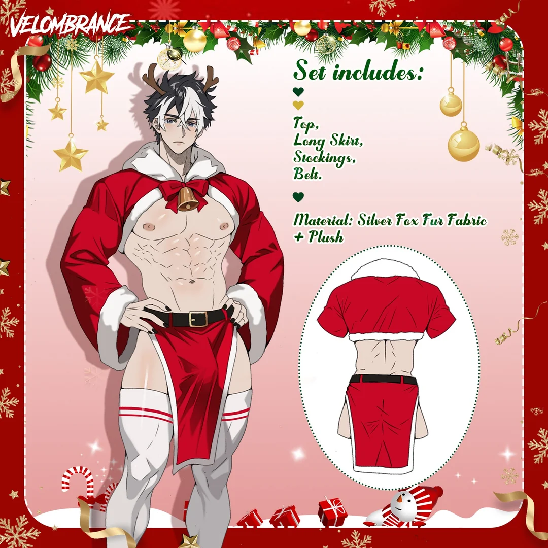 Pre-Order Cosplay Christmas Reindeer Set AS78