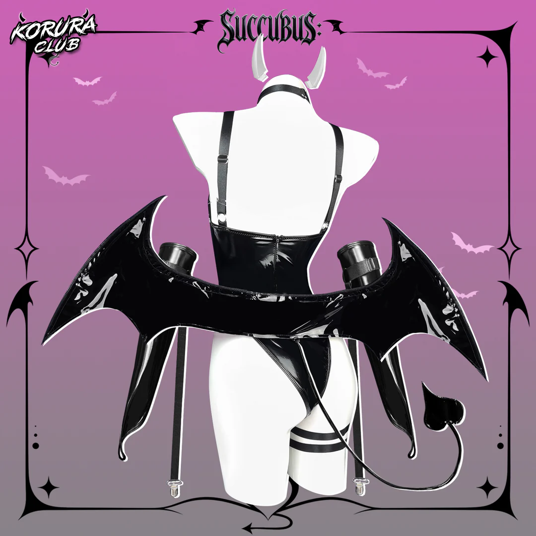 Cosplay Techwear Succubus Lingerie KO145