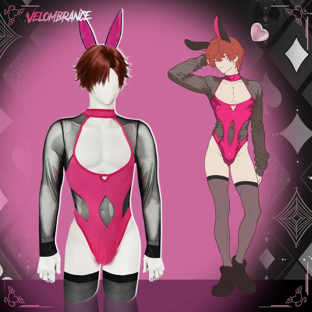 Pre-Order Cherry Bunny Bodysuit AS73 (3-Piece Set)
