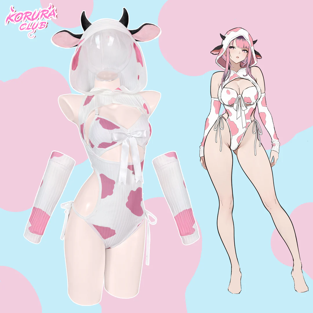 Pre-sale Cosplay Cow Costume KO151
