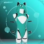 Minty Meow Bodysuit (5-Piece Set) AS46