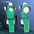 Belted Cheongsam (5-Piece Set) AS56