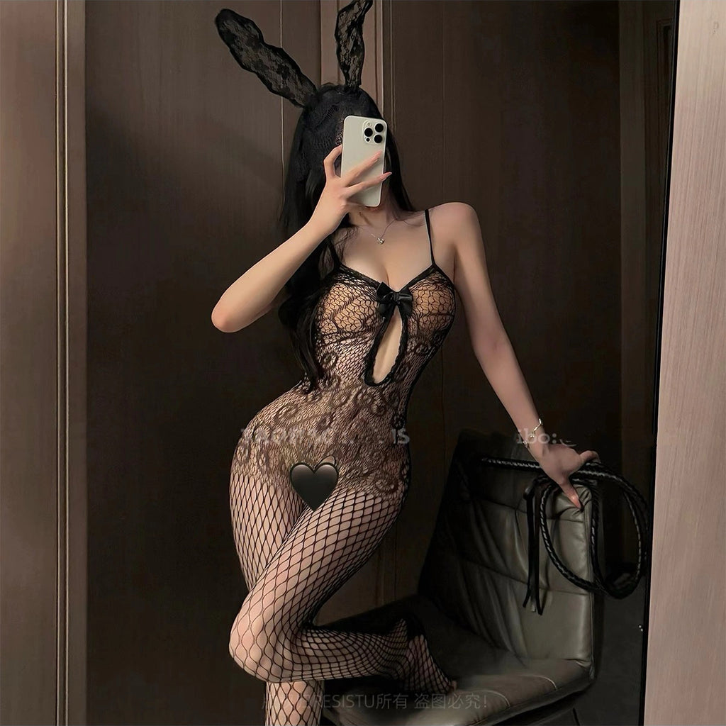 Fishing net jumpsuit HA2554