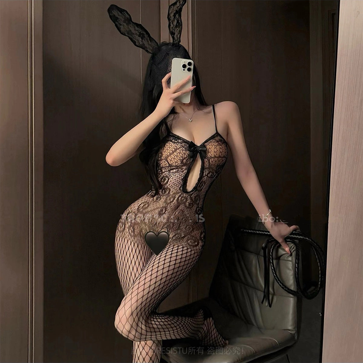 Fishing net jumpsuit HA2554