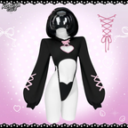 KORURACKUB-HEART HOLLOW BODYSUIT SR16