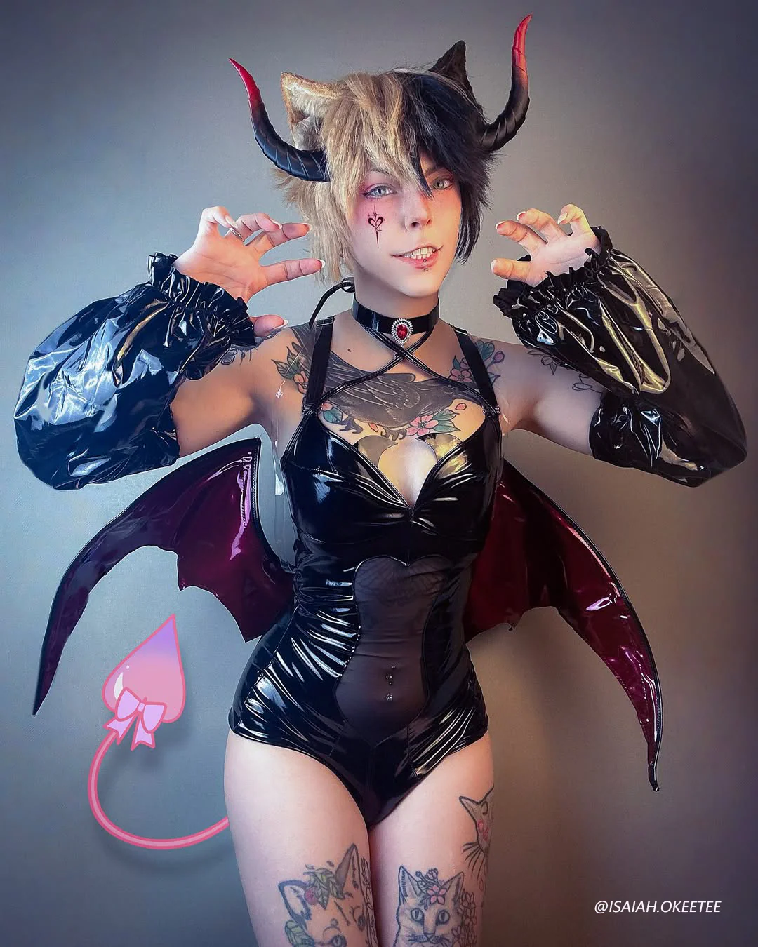 Cosplay Little Devil Costume Set KO60（6-Piece Set）