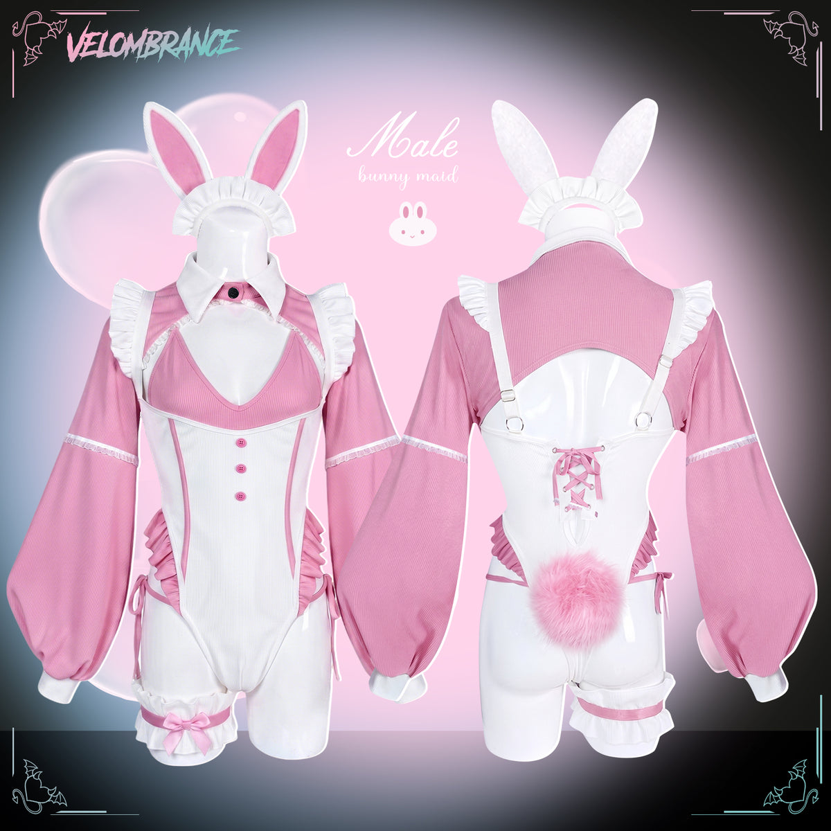 Cozy Knit Bunny  (4-Piece Set) AS48