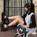 Cute Loose Long Sleeve Dress   HA0389