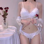 Fairy White Bra Set   HA0672