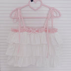 Cute outer wear top ins small camisole   HA0823