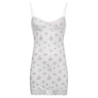 Floral sling bag hip dress  HA0877